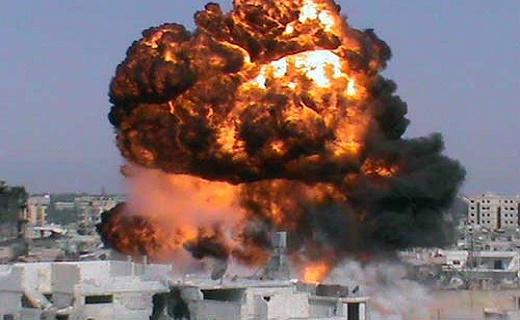 چهار زخمی در انفجار خودروی بمب گذاری شده در سوریه