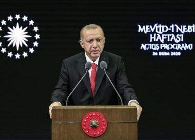 درخواست اردوغان از مردمش برای تحریم کالاهای فرانسوی