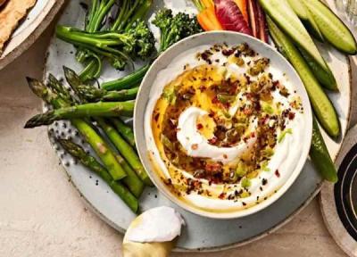5 طرز تهیه دیپ ماست